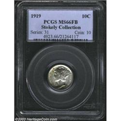 1919 10C MS66 Full Bands PCGS.