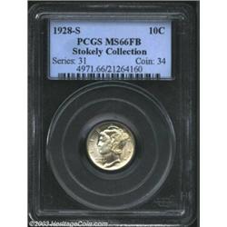 1928-S 10C MS66 Full Bands PCGS.