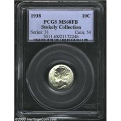 1938 10C MS68 Full Bands PCGS.