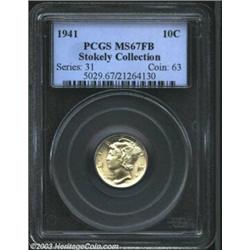 1941 10C MS67 Full Bands PCGS.