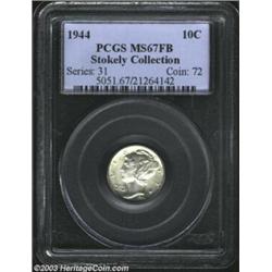 1944 10C MS67 Full Bands PCGS.