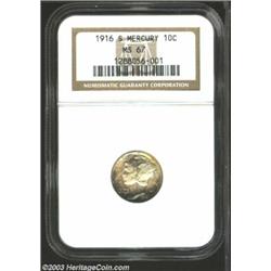 1916-S 10C MS67 NGC.