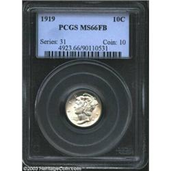 1919 10C MS66 Full Bands PCGS.