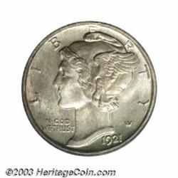 1921-D 10C MS66 PCGS.