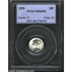 1928 10C MS66 Full Bands PCGS.