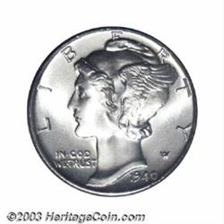 1940-D 10C MS68 Full Bands PCGS.