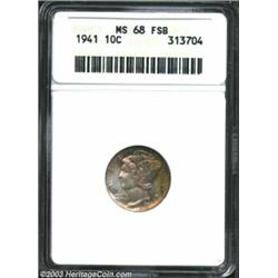 1941 10C MS68 Full Bands ANACS.