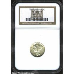 1942/1 10C AU53 NGC.