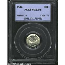 1944 10C MS67 Full Bands PCGS.