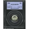 Image 1 : 1944 10C MS67 Full Bands PCGS.