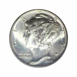 1944-D 10C MS68 Full Bands PCGS.