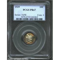 1939 10C PR67 PCGS.