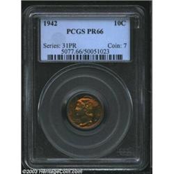 1942 10C PR66 PCGS.