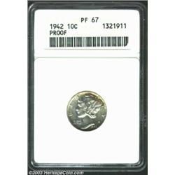 1942 10C PR67 ANACS.