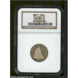 1875 20C MS64 NGC.