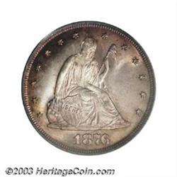 1876 20C MS66 PCGS.