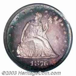 1876 20C PR66 Cameo PCGS.