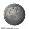 Image 1 : 1838 25C No Drapery MS63 PCGS.