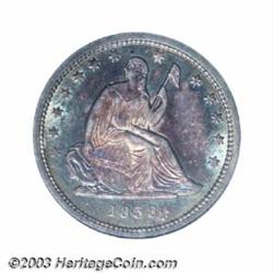 1838 25C No Drapery MS63 PCGS.