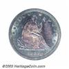 Image 1 : 1838 25C No Drapery MS63 PCGS.