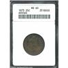 Image 1 : 1873 25C Arrows MS60 PCGS.