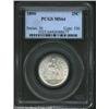 Image 1 : 1890 25C MS64 PCGS.