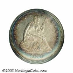 1870 25C PR66 NGC.