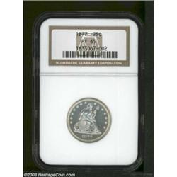 1877 25C PR65 NGC.