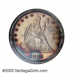 1882 25C PR67 NGC.