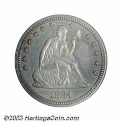1884 25C PR66 PCGS.