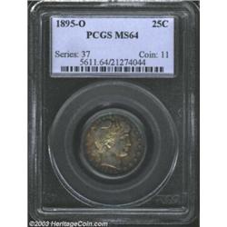 1895-O 25C MS64 PCGS.