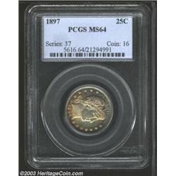 1897 25C MS64 PCGS.