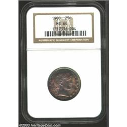 1900 25C MS64 NGC.