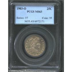 1903-O 25C MS63 PCGS.
