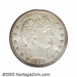 1903-O 25C MS64 PCGS.