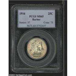 1916 25C MS65 PCGS.