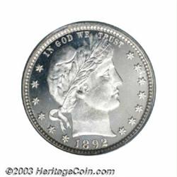 1892 25C PR66 Deep Cameo PCGS.