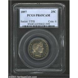 1897 25C PR65 Cameo PCGS.
