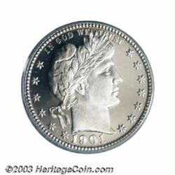 1901 25C PR67 Cameo PCGS.