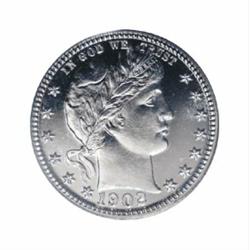 1902 25C PR67 Cameo PCGS.