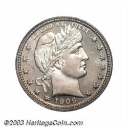 1909 25C PR66 Cameo PCGS.