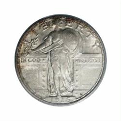 1916 25C MS62 Full Head PCGS.