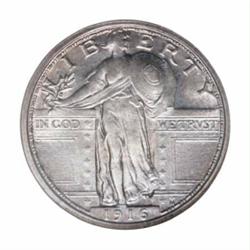 1916 25C MS65 Full Head NGC.