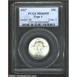 1917 25C Type One MS66 Full Head PCGS.