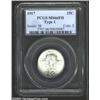Image 1 : 1917 25C Type One MS66 Full Head PCGS.