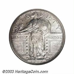1917-S 25C Type One MS66 Full Head NGC.