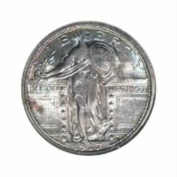 1917-S 25C Type One MS67 Full Head NGC.