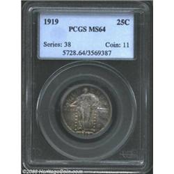 1919 25C MS64 PCGS.