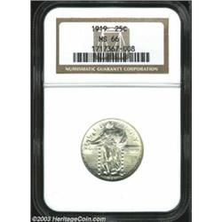 1919 25C MS66 NGC.