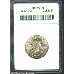 1919 25C MS65 Full Head ANACS.